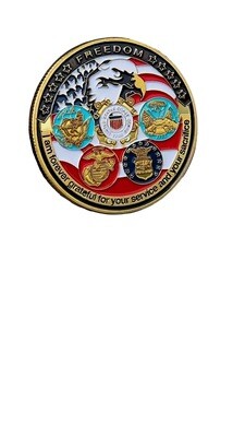Challenge Coin Grateful For Your Service&Sacrifice