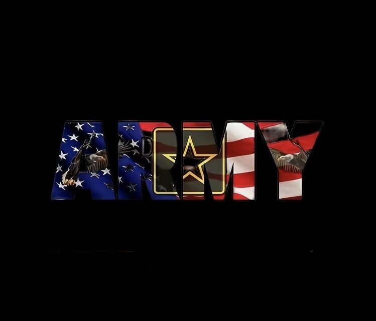 ARMY Reflective Patriotic Mural Decal