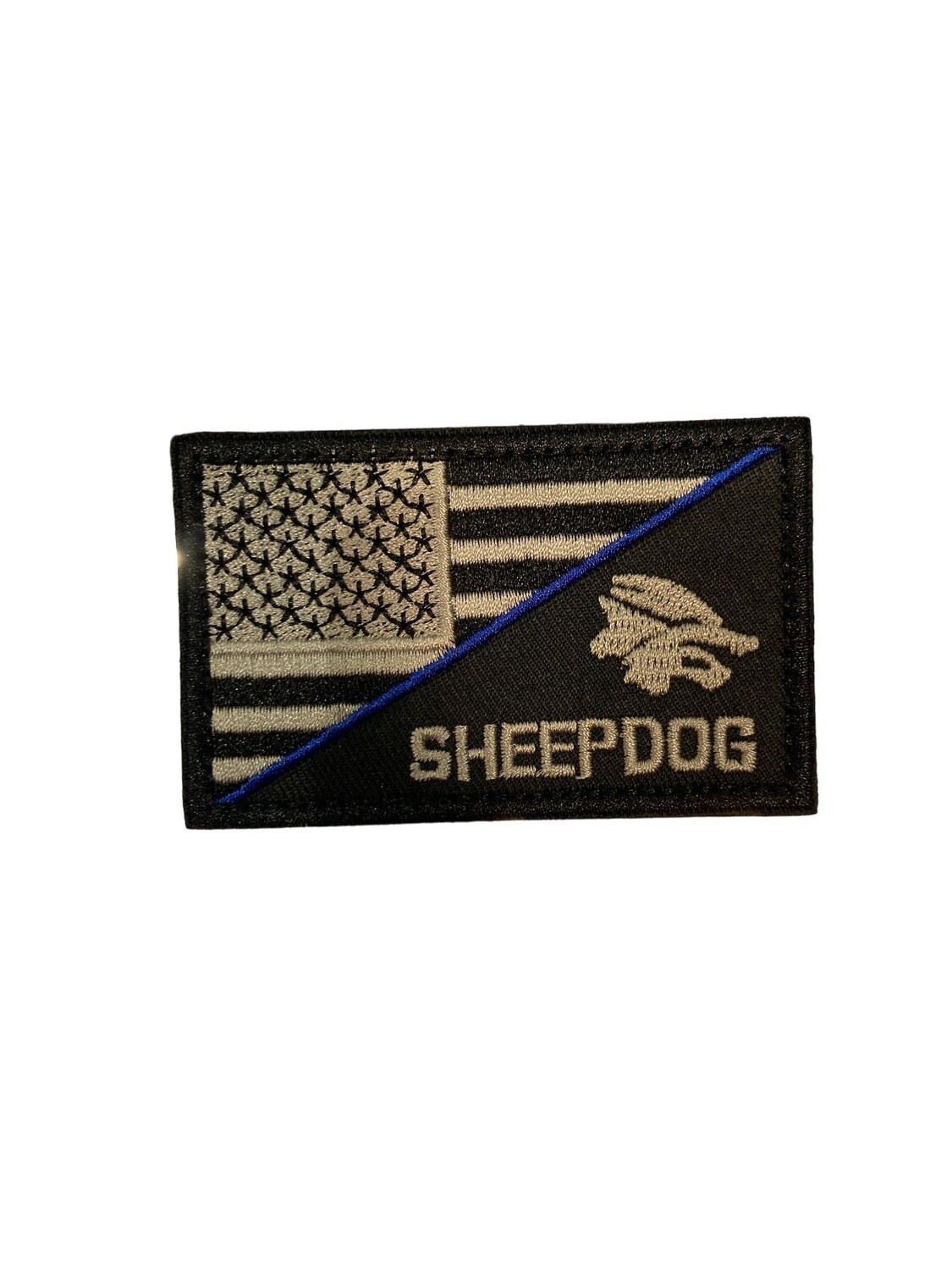 Patches Sheepdog/Flag split w/ BlueLine