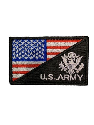 Patches US Flag Full Color/ Military Branches