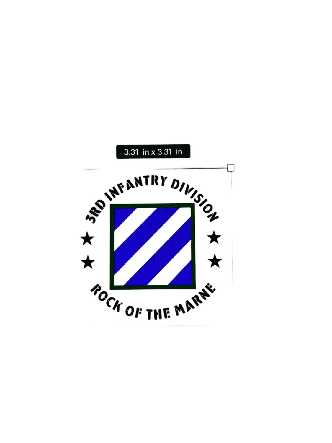 3RD Infantry Division (3rd ID) Sticker