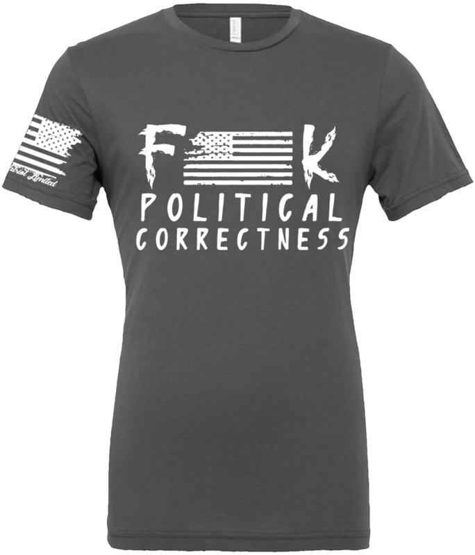 Fuck Political Correctness Gray S/S 