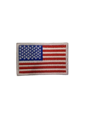U.S. Patches White Outline