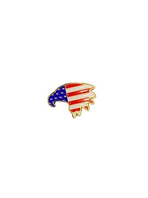 American Flag Eagle Lapel Pin