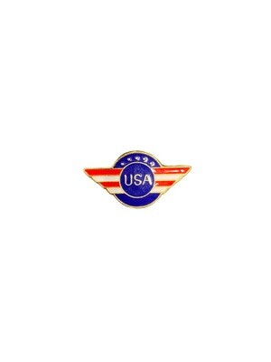USA Wing Lapel Pin