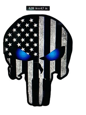 Blue Eyed Flag Punisher Sticker