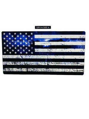 Blue U.S. Flag Sticker