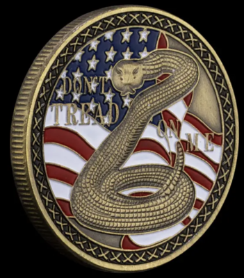 Gadsden & 2nd Amendment Challange Coin