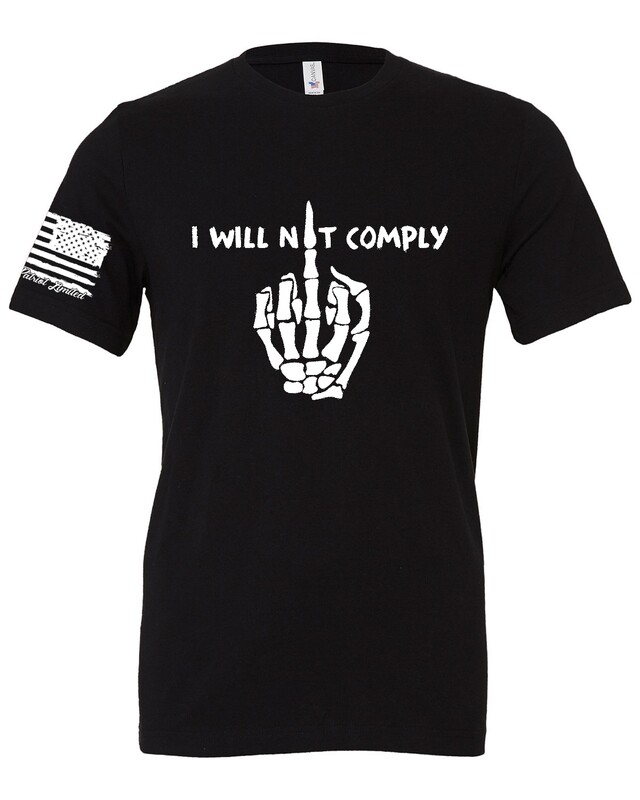 Will Not Comply S/S Black/White