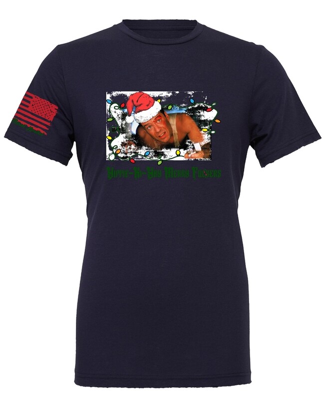 Full Yippie Ki Yay S/S Navy