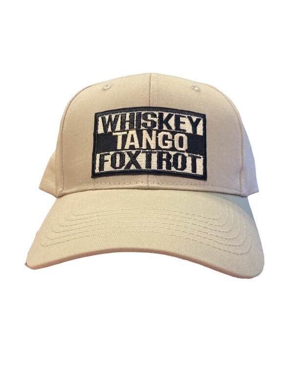 Whiskey Tango Foxtrot Hat Kahki 