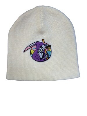 Sunset Grim Reaper Beanie (Uncuffed 8")