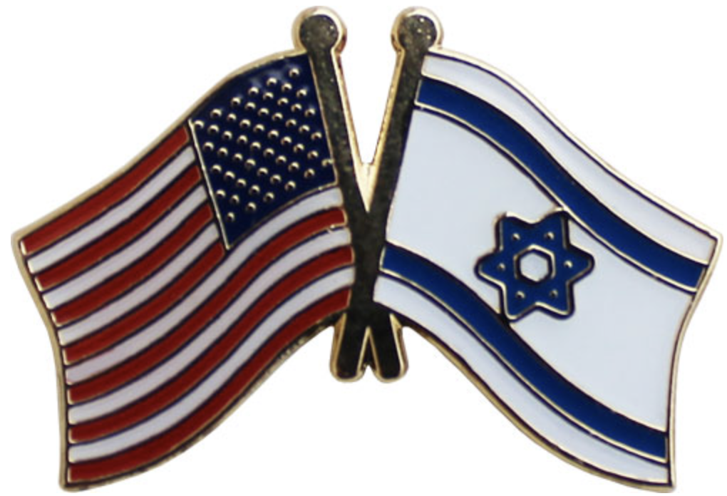 American Israel Friendship Lapel Pin