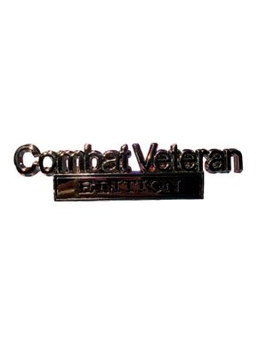 Combat Veteran Edition 1pk Car Badge