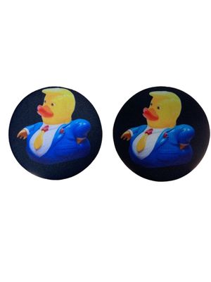 Car Coaster 2PK Donald Trump Duck