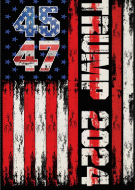 Garden Flag Trump 45 47 