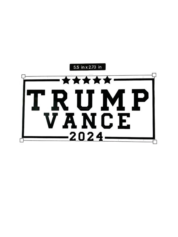 Trump Vance 2024 Decal