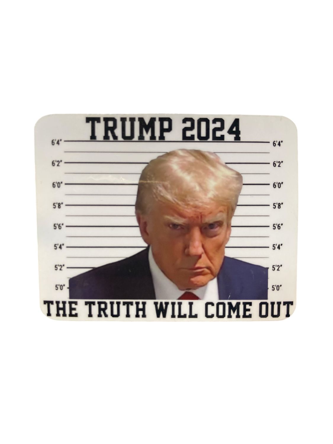 Trump 2024 Mug shot Sticker