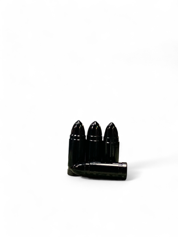 Bullet Tire Valve Caps 4pk