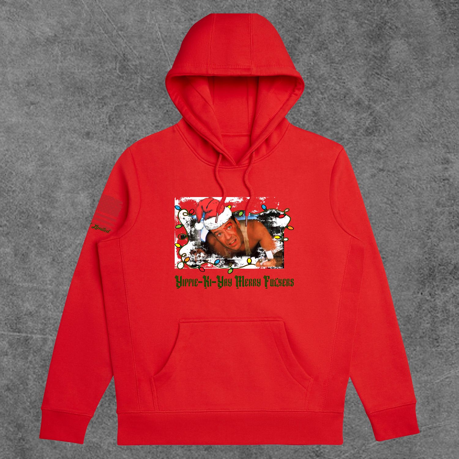 Die Hard Chirstmas Hoodie Red