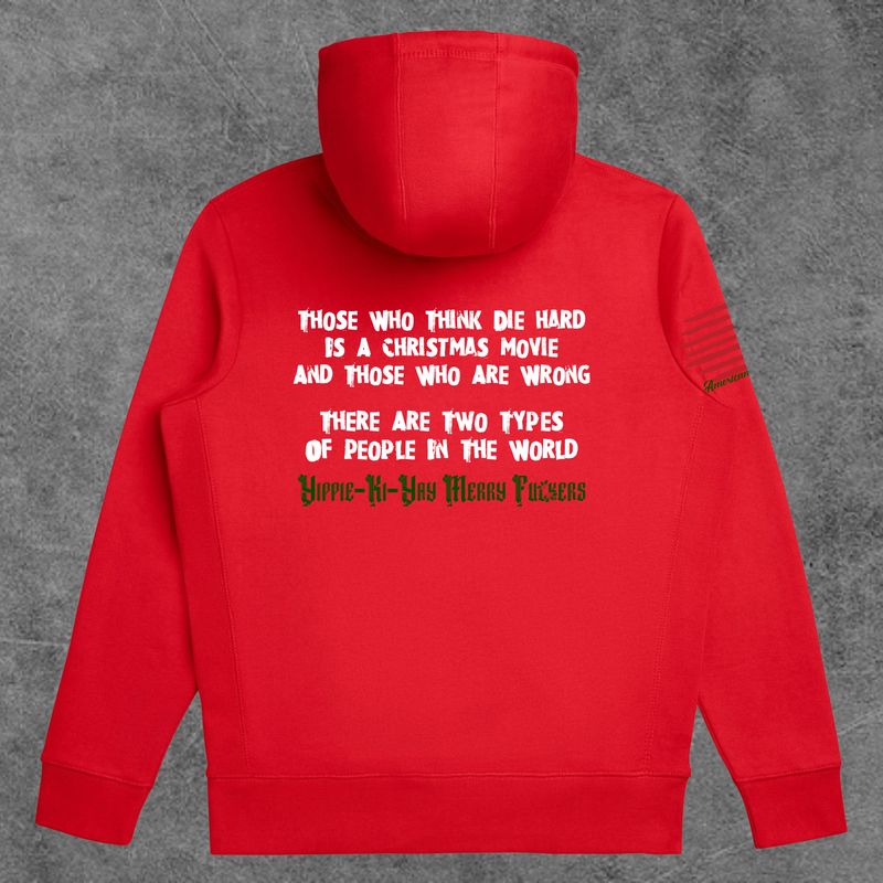 Die Hard Chirstmas Hoodie Red