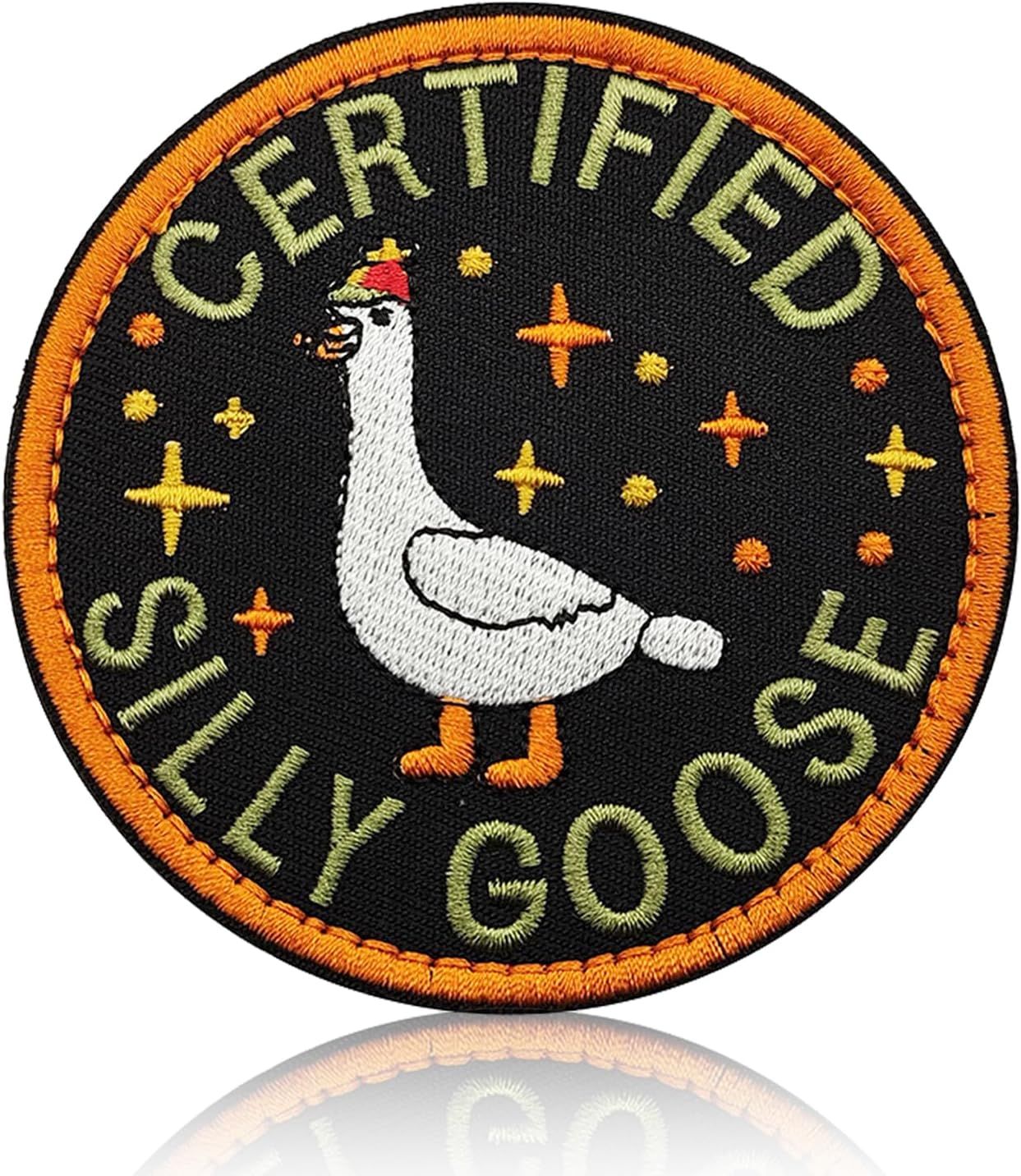 Patches Certified Silly Goose 3"