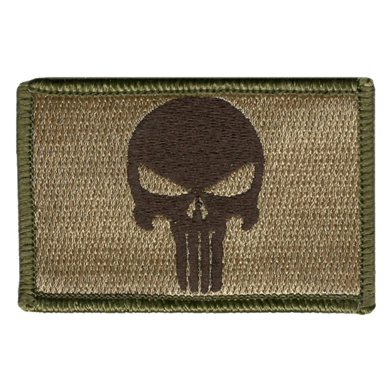 Punisher Patches Coyote/Desert Outline
