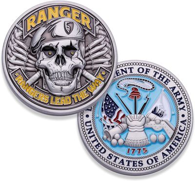 Challenge Coin Army Ranger