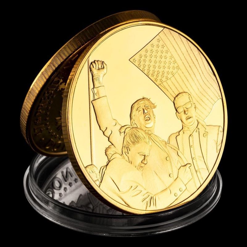 Challenge Coin Trump ASSA. Attempt 47
