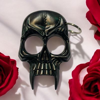 Skull Brass Knuckles Keychain Skull Brass Knuckles Keychain