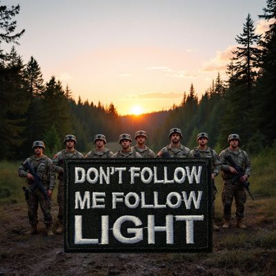 Don't Follow me Follow Light Patch Don't Follow me Follow Light Patch