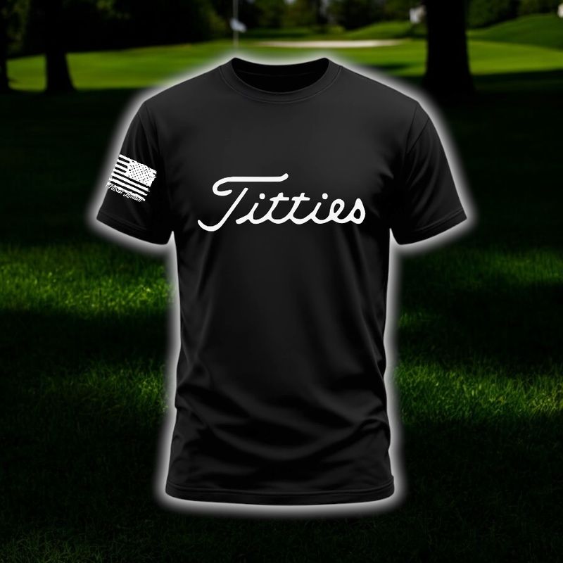 Titties (Black/White)  S/S