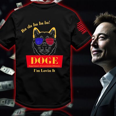 DOGE I'm Lovin It Black (S/S)