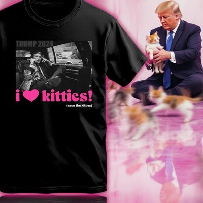 I Love Kitties S/S Black I Love Kitties S/S Black