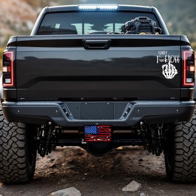 Kindly Fuck Off Decal 5.5"