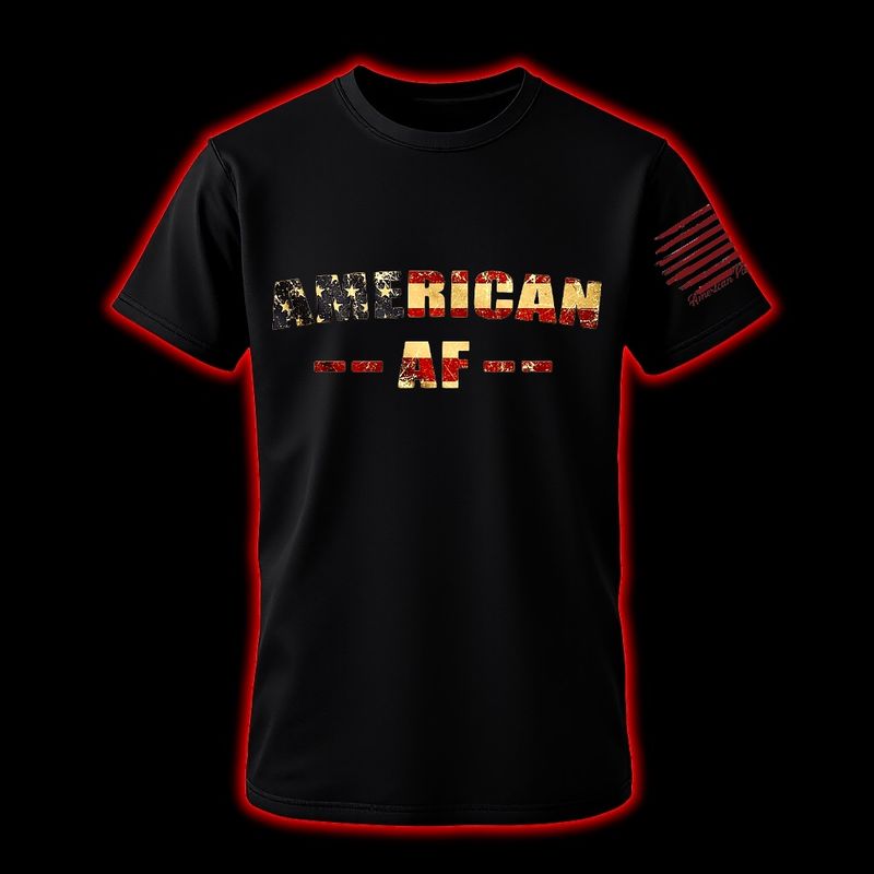 American AF Black S/S