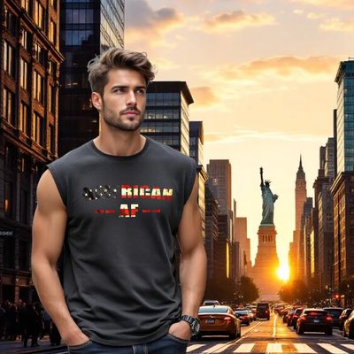 American AF Dark Gray T/T