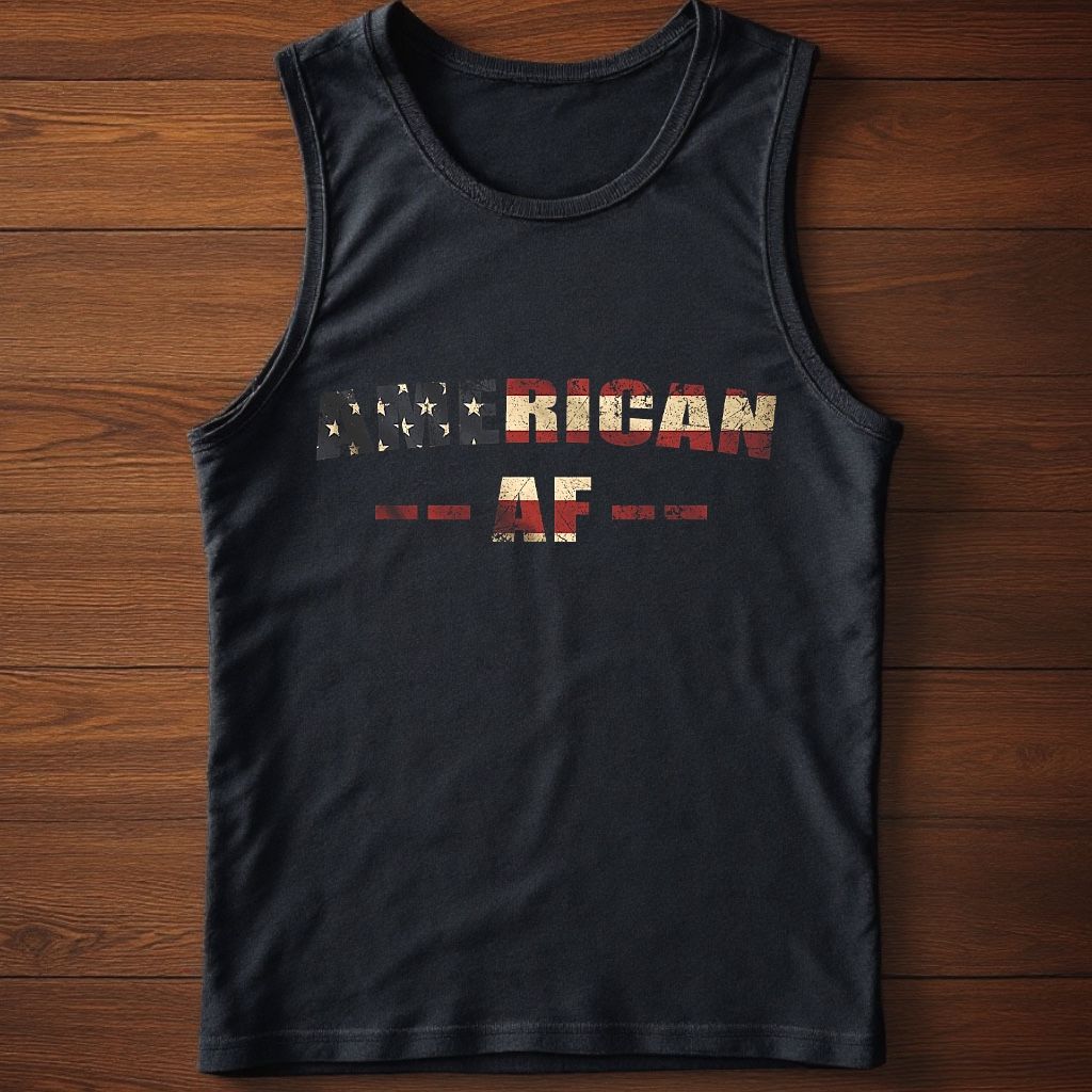 American AF Dark Gray T/T