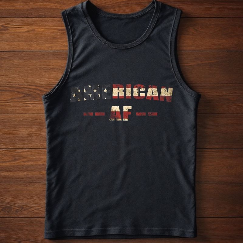 American AF Dark Gray T/T