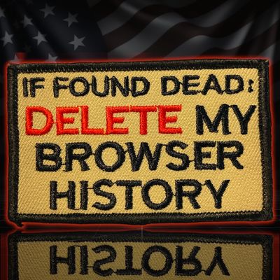 Patches Browser History (Tan/Red)