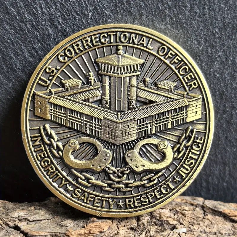 Challenge Coin Correctional Officer (3D)