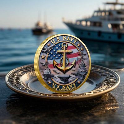 Challenge Coin US Navy 250th Anniversary