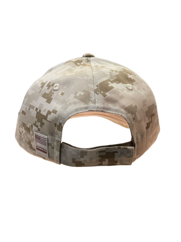 Hats Desert Digital Camo W/Tan Flag
