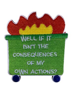 Patches Dumpster Fire 