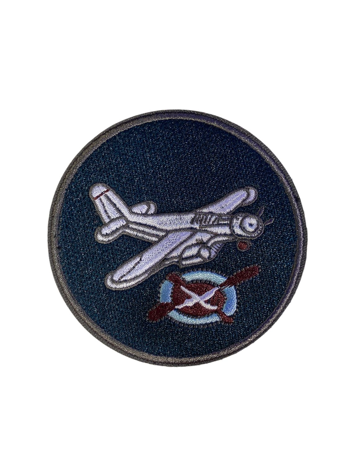 Patches Round Teal W. Bomber