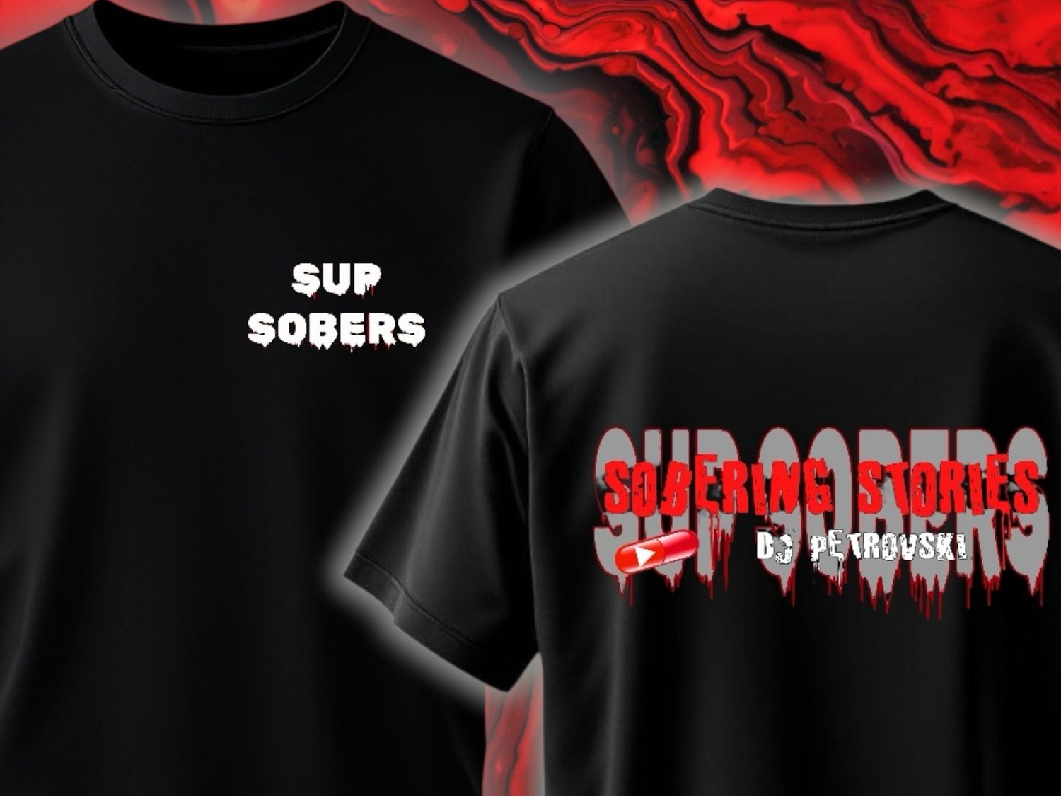 Sup Sobers Black (Front/Back) S/S Sup Sobers Black (Front/Back) S/S