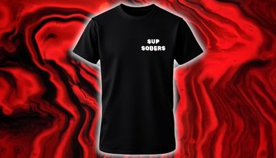 Sup Sobers Black (Front/Back) S/S