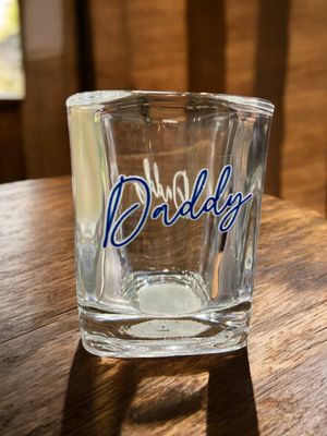 Daddy Square Shot Glass
