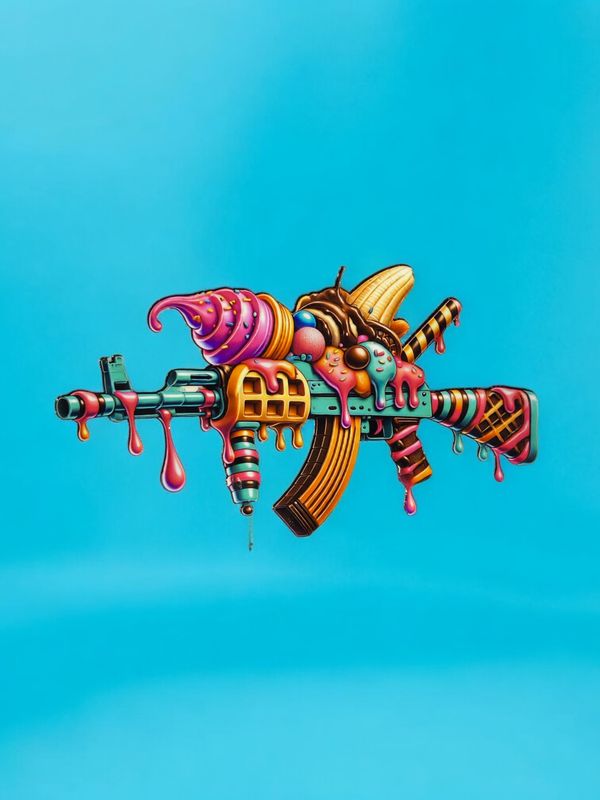 AK-47 Sundae Sticker (Pigment)