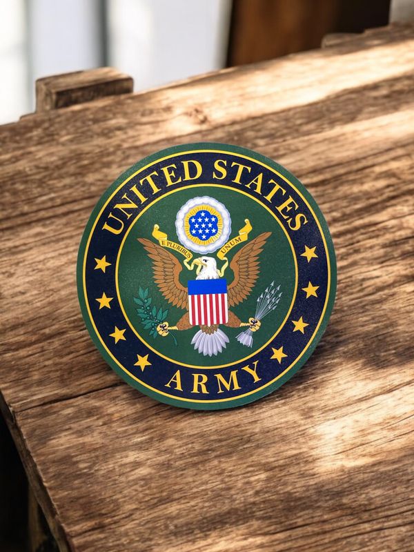 Army Official Seal Sticker 7"